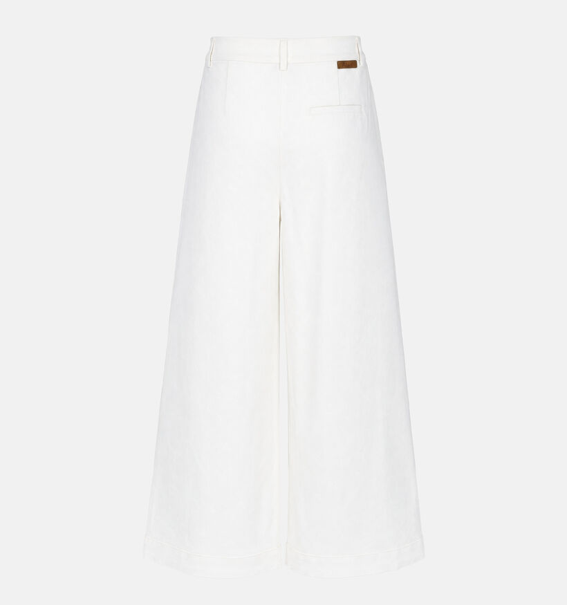 Ador&eacute; Soline Pantalon classique en Blanc pour femmes (379165)