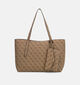 Guess Latte Logo Sac Shopper Brun (Set de 3) pour femmes (381078)