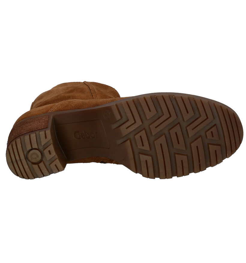 Comfort Bottines à talons en Cognac en daim (297247)