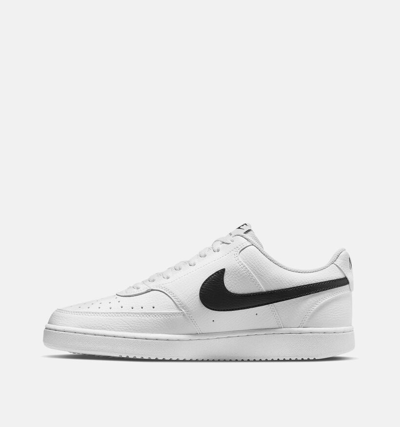 Nike Court Vision Low Next Nature Baskets en Blanc pour hommes, garçons (350467)