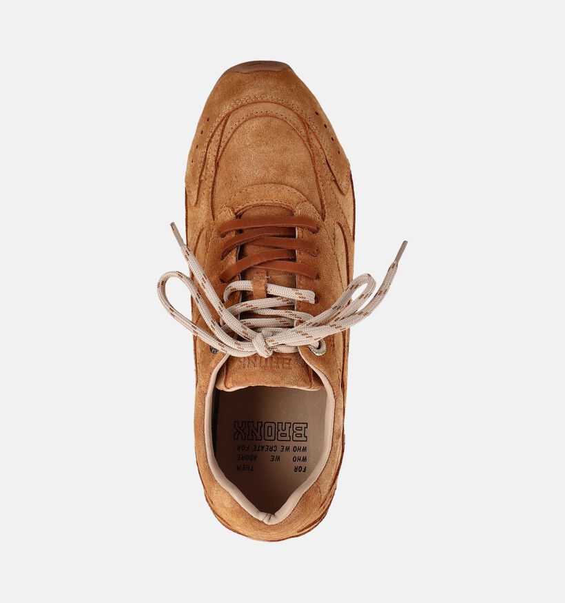 Bronx Cognac Sneakers voor dames (364179)