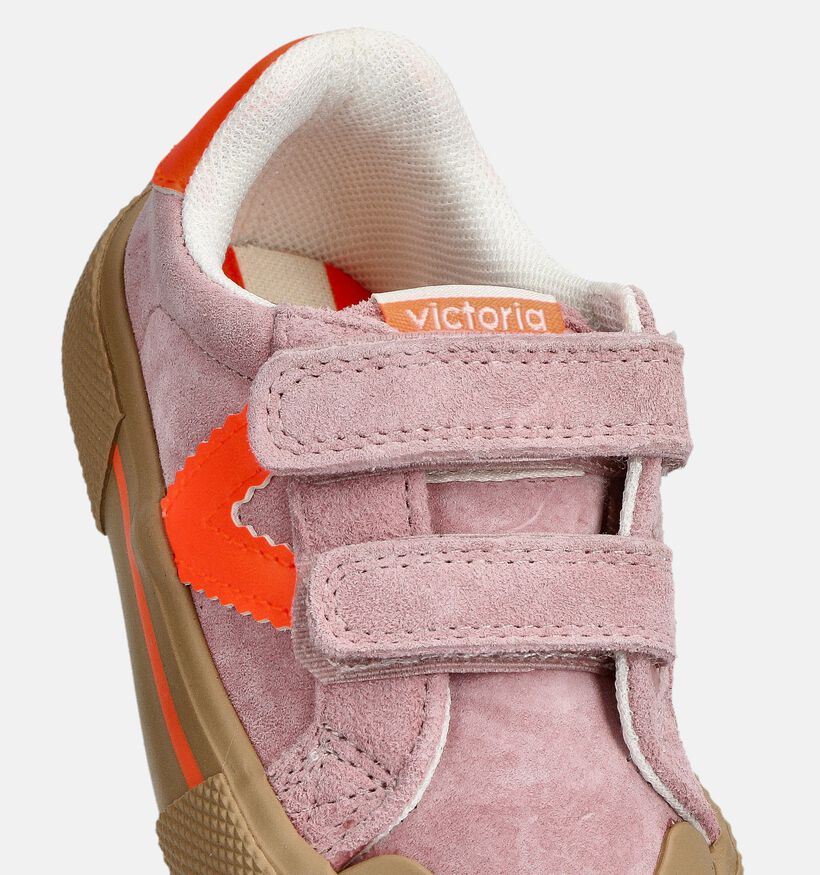 Victoria Tribu Roze Lage Sneakers voor meisjes (363049) - geschikt voor steunzolen