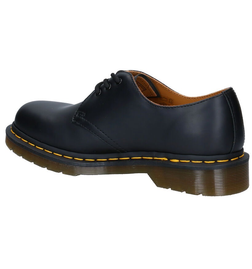 Dr. Martens 1461 Chaussures à Lacets en Noir en cuir (265527)
