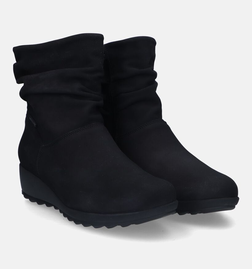 Mephisto Agatha Taupe Enkellaarsjes voor dames (330828)