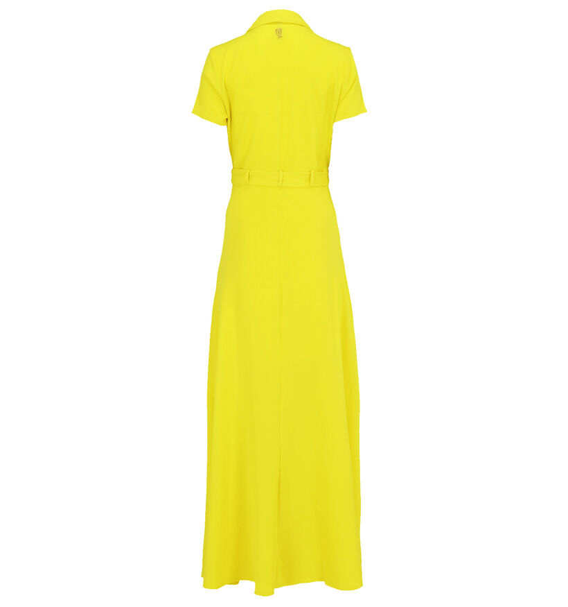 Miracles Robe Longue en Jaune (278032)