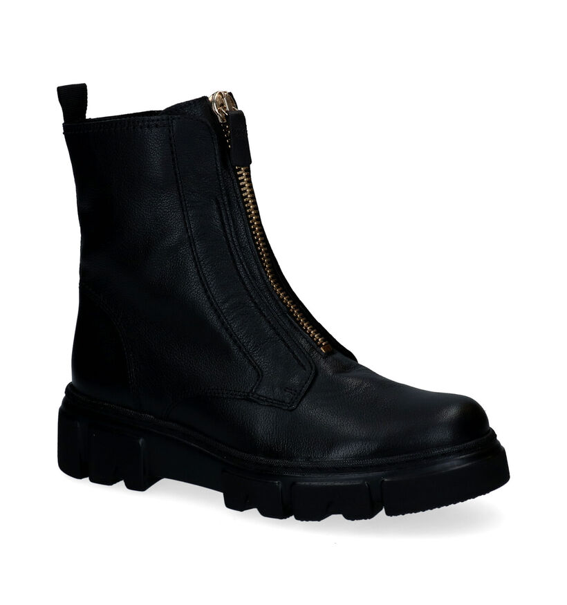 Gabor Best Fitting Bottines en Noir pour femmes (297372) - pour semelles orthopédiques