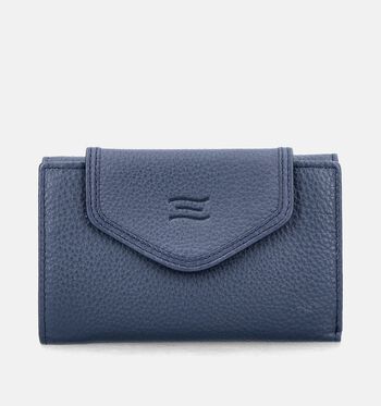 Crinkles Portemonnees Blauw/Rood