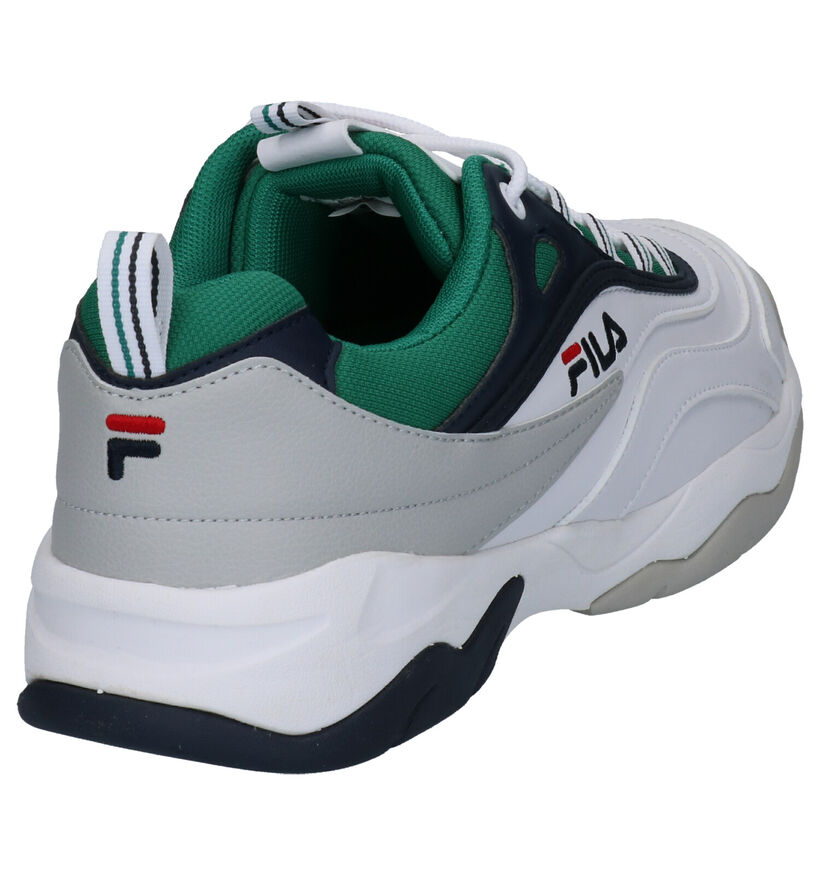 Fila Ray Witte Sneakers in kunstleer (253536)