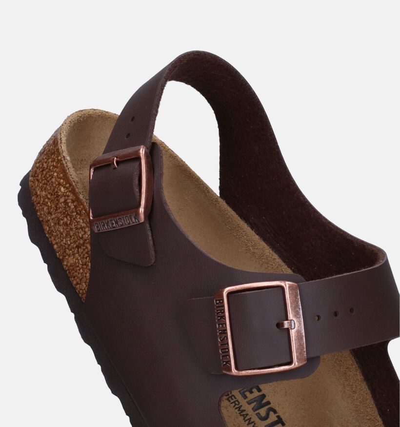 Birkenstock Milano Sandales en Marron pour hommes (351144)