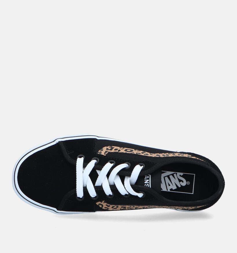 Vans Filmore Decon Baskets de skate en Noir pour femmes (328042)