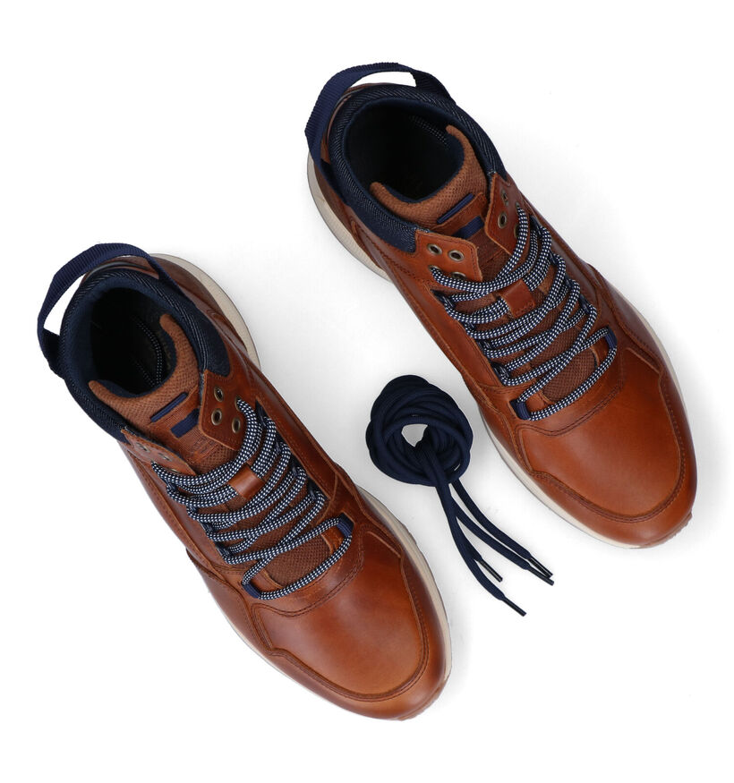Bullboxer Cognac Hoge Schoenen in leer (310956)