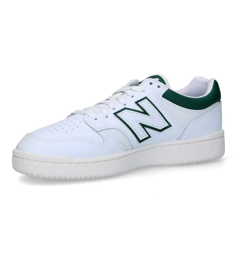 New Balance BB480 Witte Sneakers voor heren (319177) - geschikt voor steunzolen