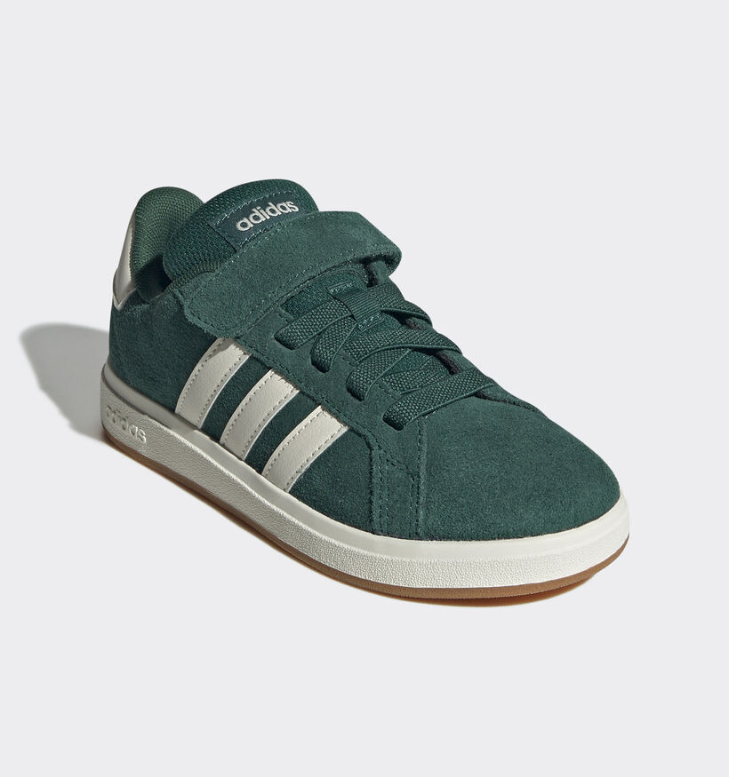 adidas Grand Court 00s Groene Sneakers voor jongens, meisjes (359655) - geschikt voor steunzolen