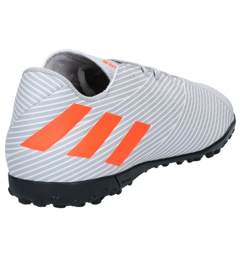 adidas Nemeziz 19.4 Grijze Voetbalschoenen in kunstleer (262575)