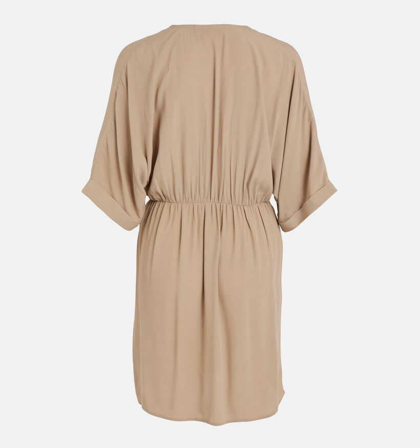 Vila Fulia Robe en Camel pour femmes (328936)