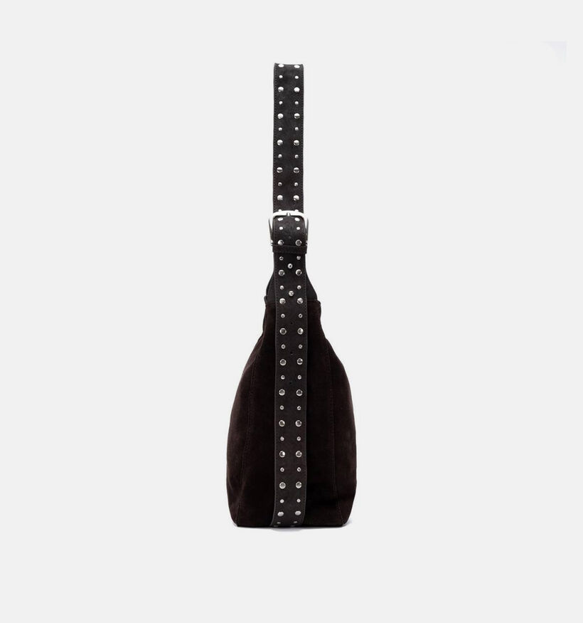 Carmela Donkerbruine Schoudertas voor dames (380311)