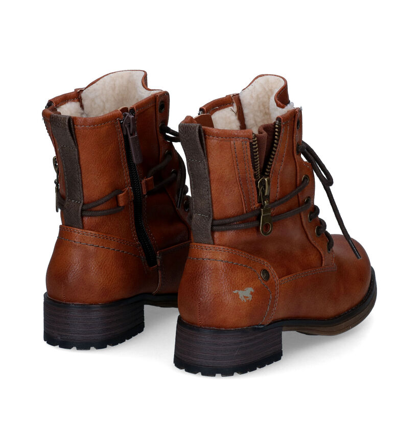 Mustang Cognac Boots voor meisjes (313981)