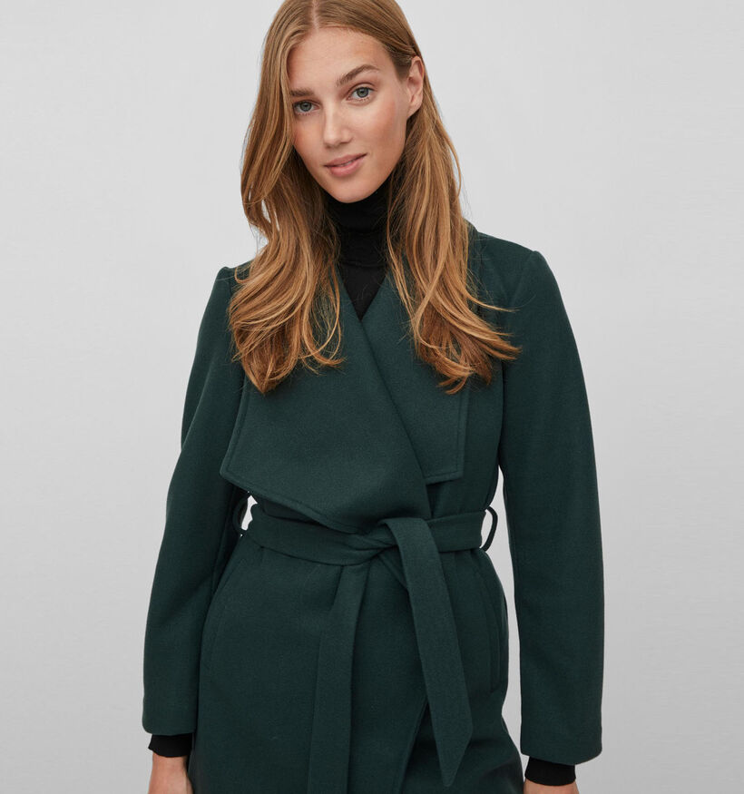 Vila Cooley Manteau en Vert (325088)