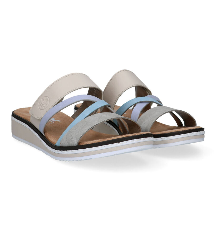 Rieker Slippers met sleehak voor dames (339062)