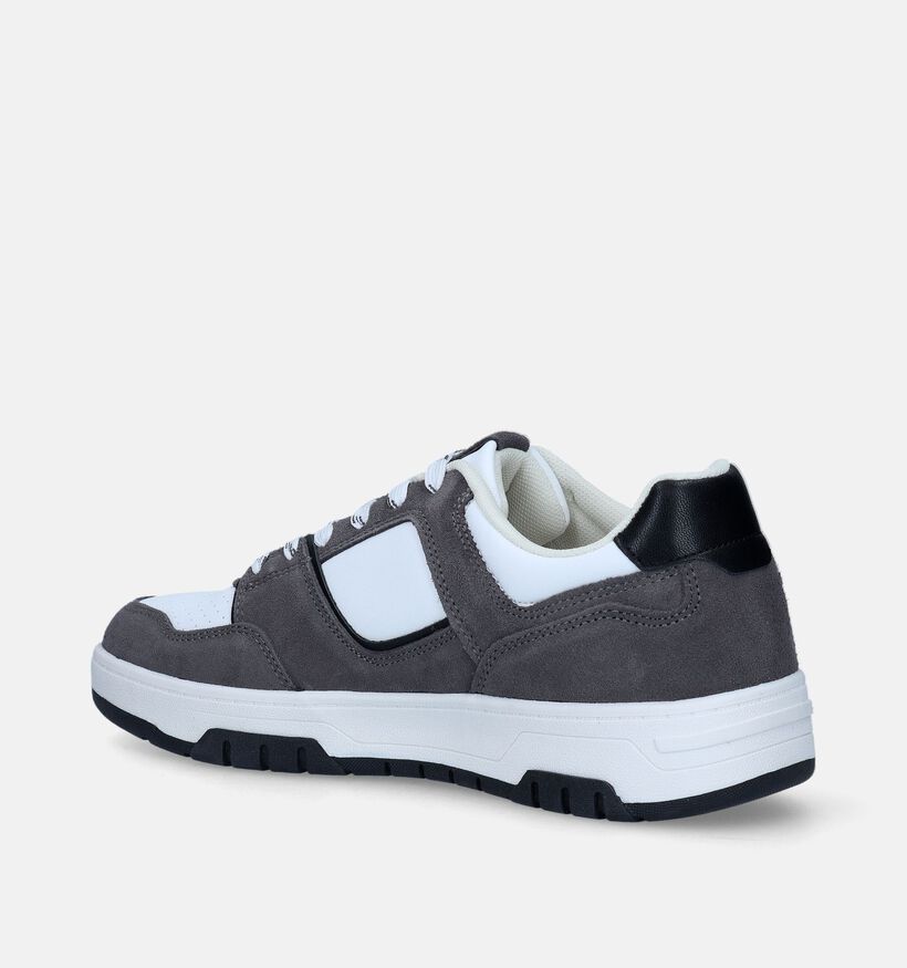 Bullboxer Baskets basses en Gris pour hommes (350720) - pour semelles orthopédiques