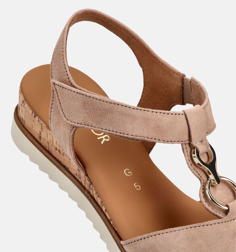 Gabor Beige Sandalen voor dames (371171)
