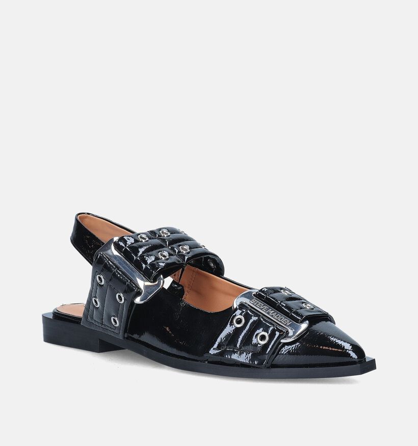 Steve Madden Grand Ave Zwarte slingback Ballerina's voor dames (355862)