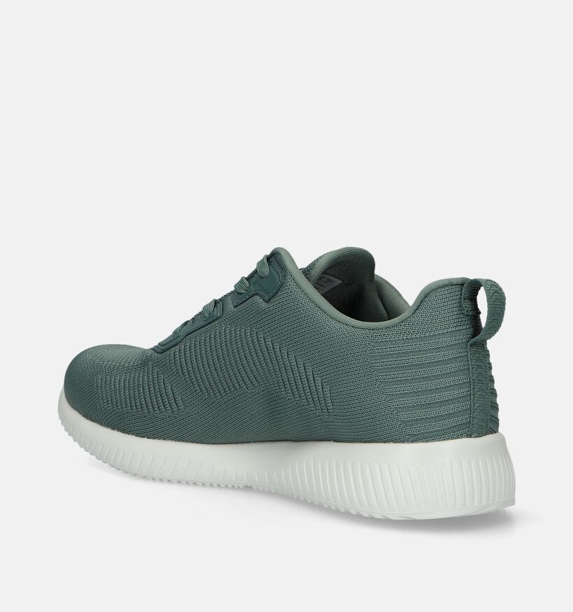 Skechers Bobs Squad Tough Talk Baskets en Noir pour femmes (354747) - pour semelles orthopédiques