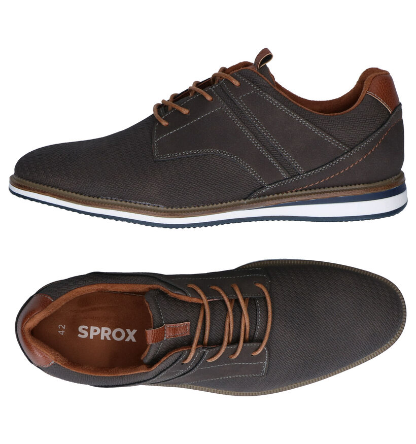 Sprox Chaussures classiques en Brun foncé en simili cuir (292520)