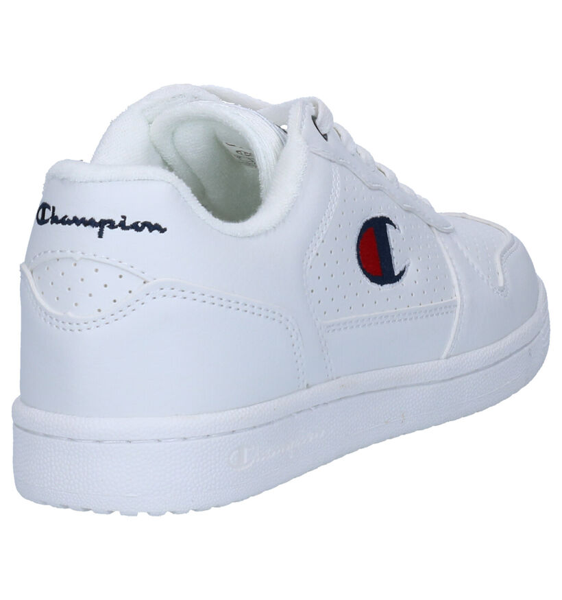Champion Chicago Low Baskets en Blanc en simili cuir (278592)