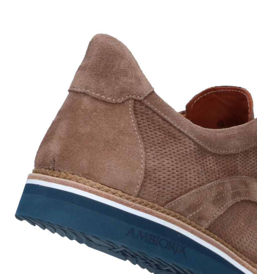 Ambiorix Iturba Taupe Veterschoenen voor heren (324838) - geschikt voor steunzolen