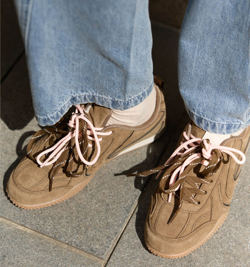 Laurent David Baskets en Vert kaki pour femmes (380982) - pour semelles orthop&eacute;diques