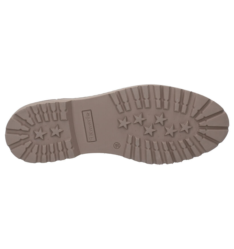 Tamaris Touch It Chelsea Bottines en Beige en daim (297164)