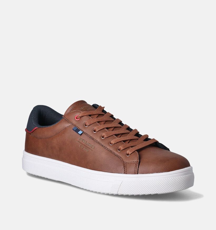 Jack & Jones Bale Chaussures à lacets en Cognac pour hommes (352852) - pour semelles orthopédiques