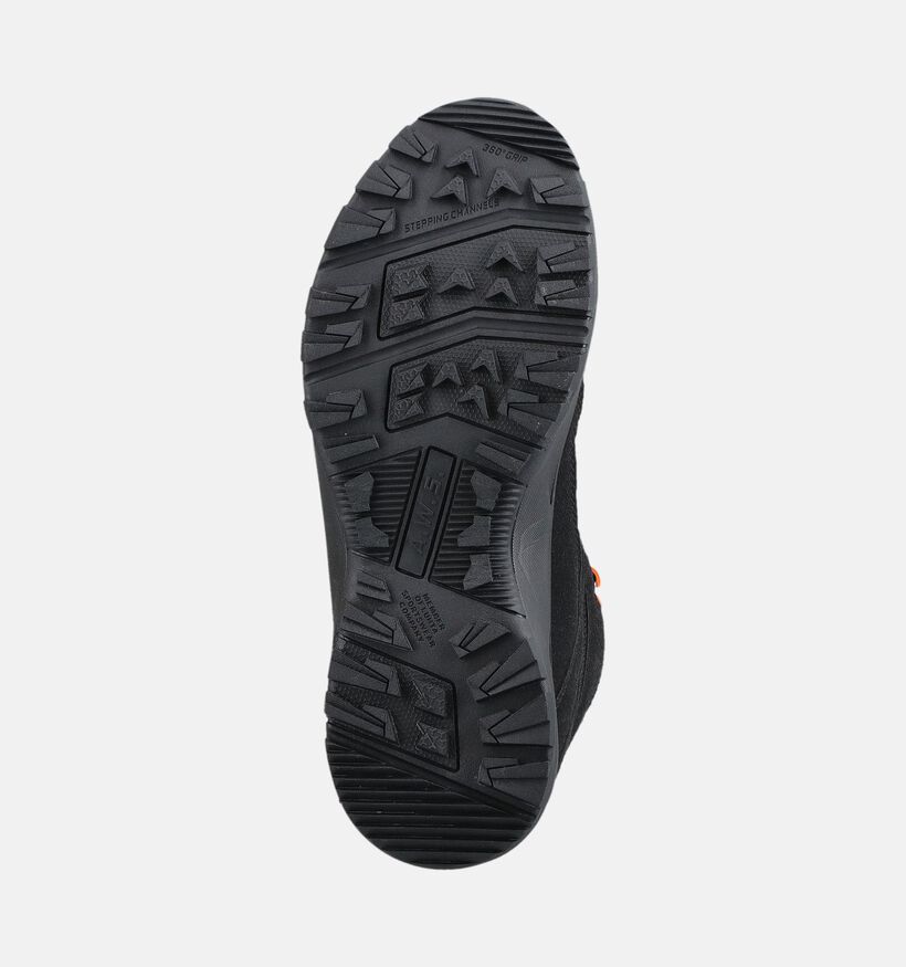 Icepeak Aura Mc Mr Zwarte Hoge Wandelschoenen voor heren (378607) - geschikt voor steunzolen