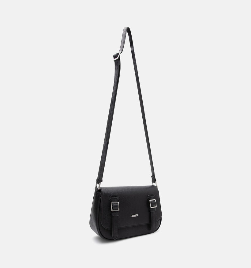 L.Credi Panja Sac porté croisé en Noir pour femmes (364418)