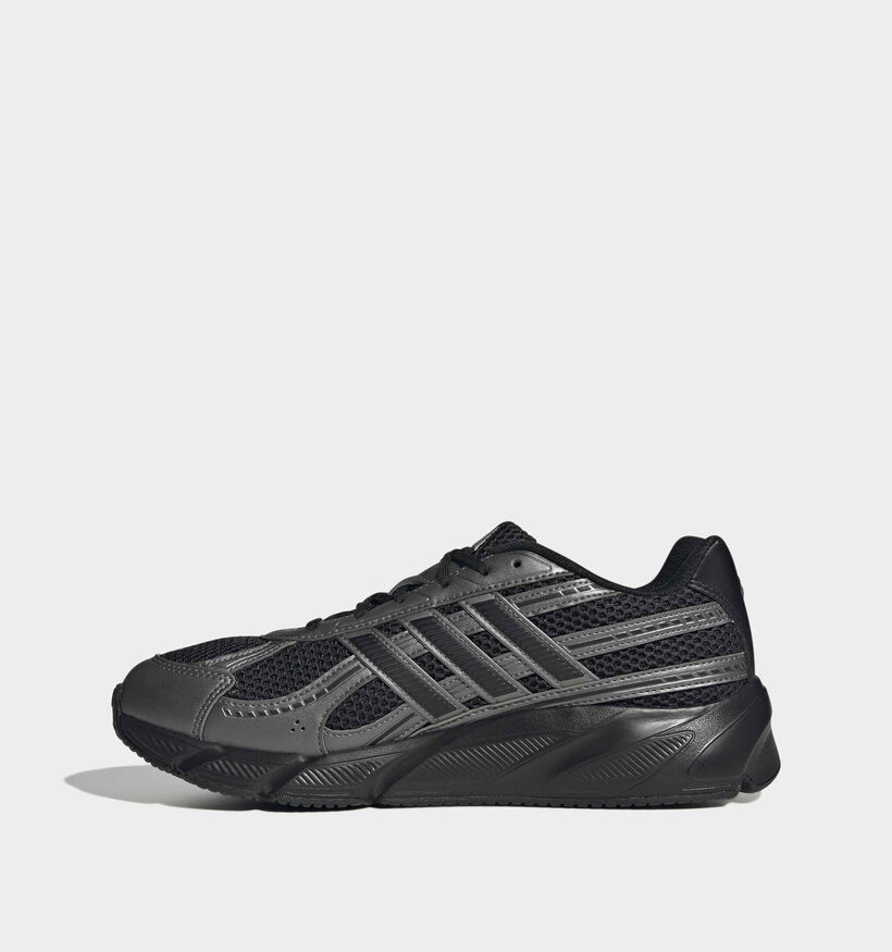 adidas Technochaos Baskets basses en Noir pour hommes (366874) - pour semelles orthop&eacute;diques