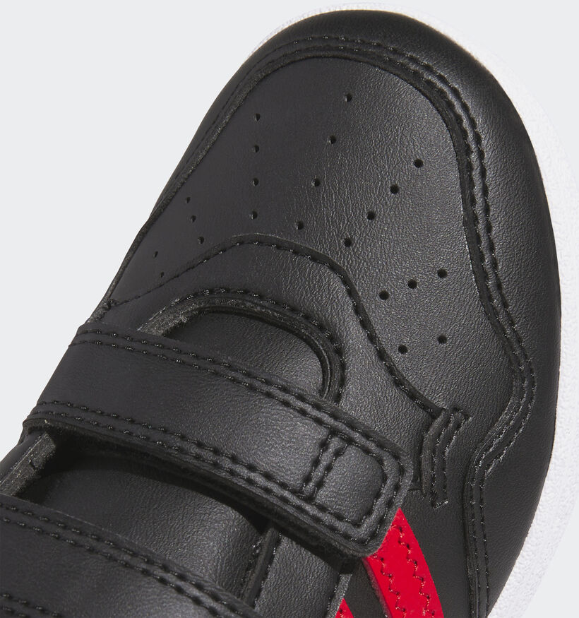 adidas Hoops 4.0 Zwarte Sneakers voor jongens, meisjes (362464)