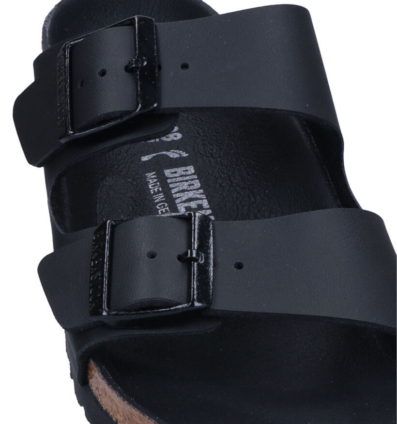 Birkenstock Arizona Zwarte Slippers voor dames (294826)