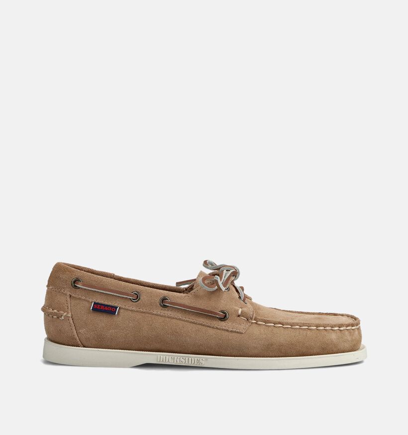 Sebago Dockside Portland Flesh Out Chaussures bateau en Beige pour hommes (363894)