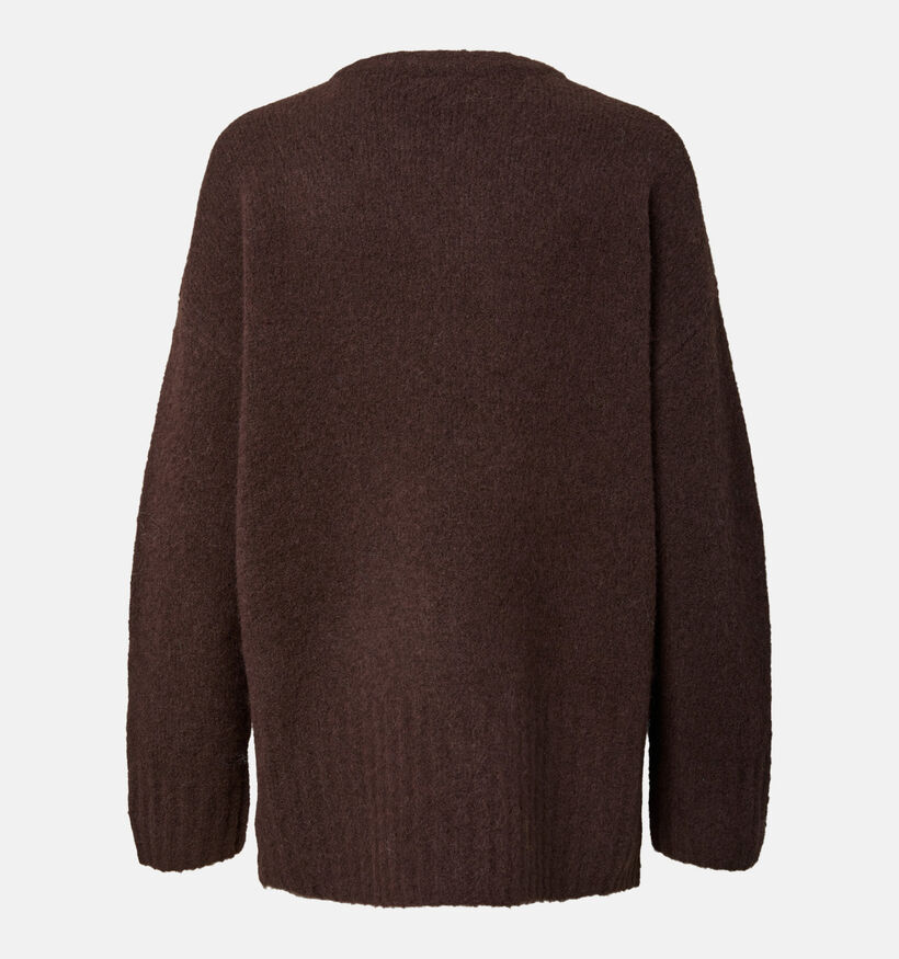 Pieces PCTina Pull en Marron pour femmes (378370)