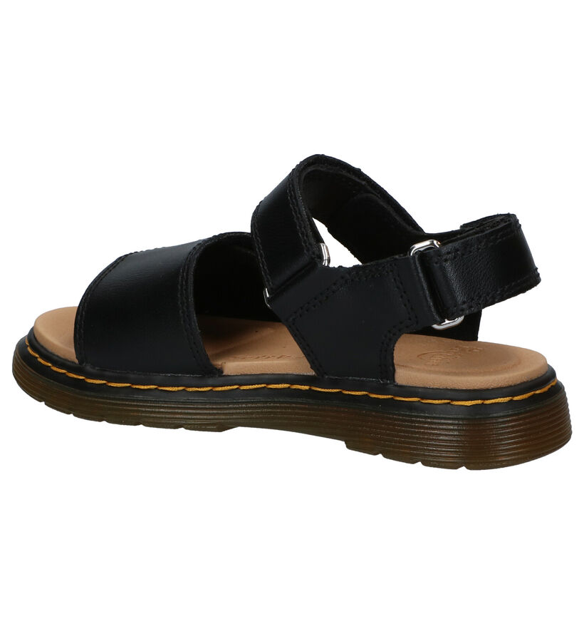 Dr. Martens Romi Zwarte Sandalen in kunstleer (284587)