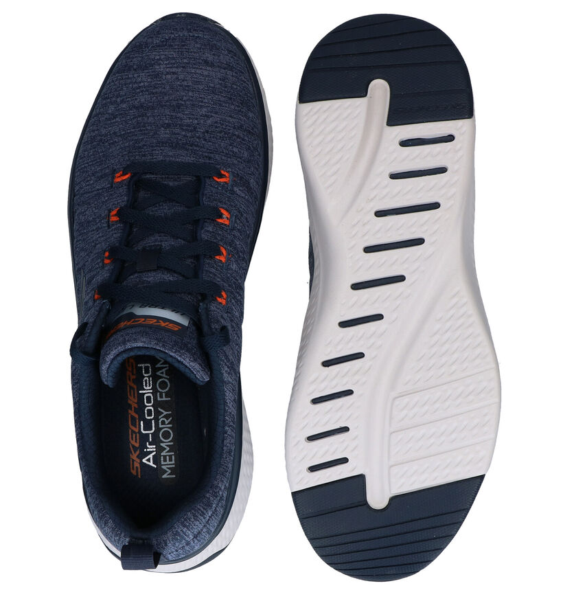 Skechers Solar Fuse Motion Sensor Baskets en Bleu en textile (279360)