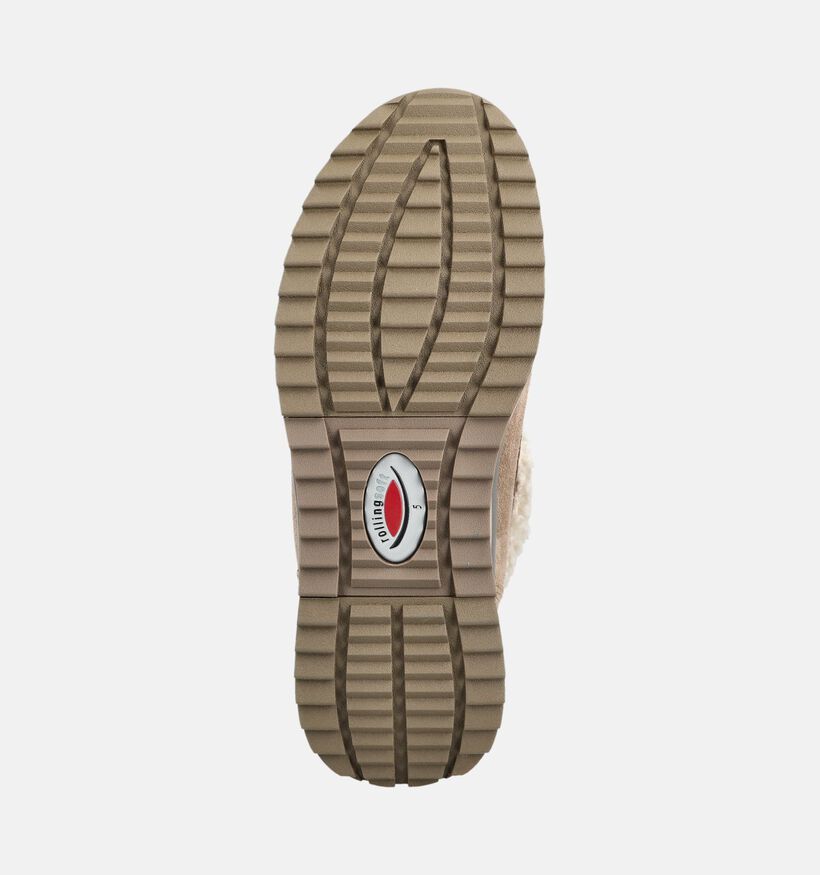 Gabor Rollingsoft Baskets en Taupe pour femmes (376951) - pour semelles orthop&eacute;diques