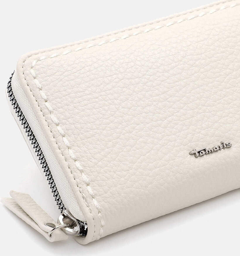 Tamaris Felici Porte-monnaie zippé en Écru pour femmes (355725)