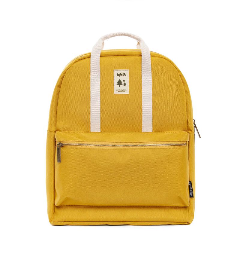 Lefrik Gold Classic Sac à dos en Jaune en textile (293593)