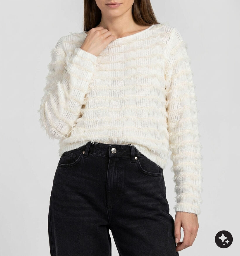 Guess Dove White Sweatshirt en Blanc pour femmes (381050)
