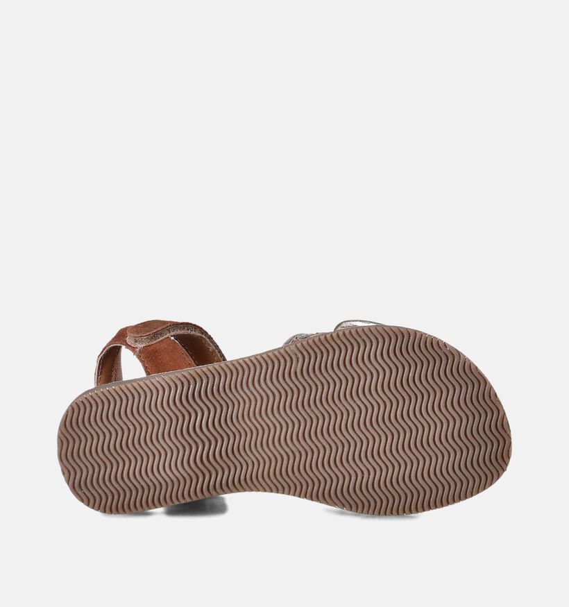 Braqeez Cally Call Sandales en Cognac pour filles (357453)