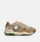 Satorisan Chacrona Premium Taupe Sneakers voor dames (361786) - geschikt voor steunzolen
