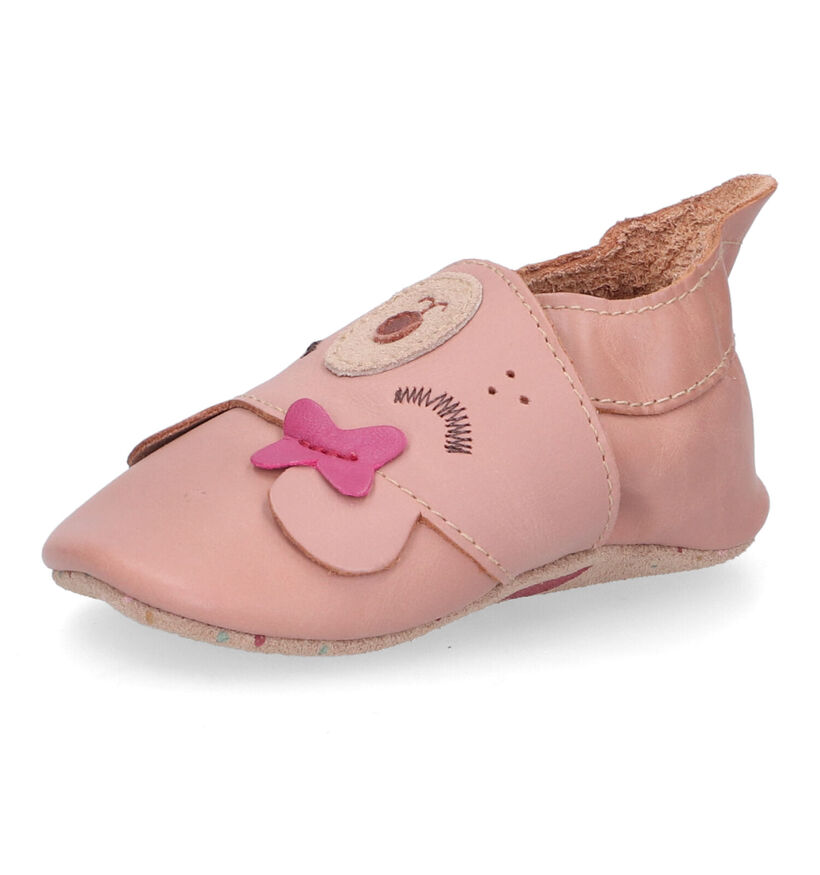 Bobux Mama Bear Chaussons pour bébé en Rosé pour filles (315040)