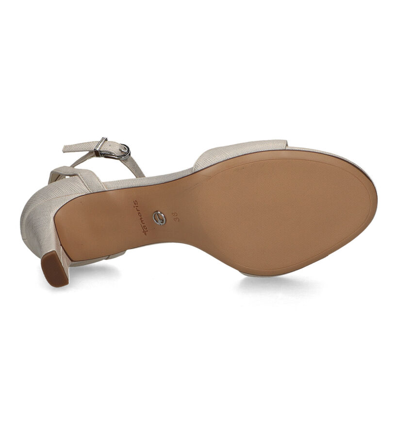 Tamaris Zwarte Sandalen met gesloten hiel voor dames (320605)